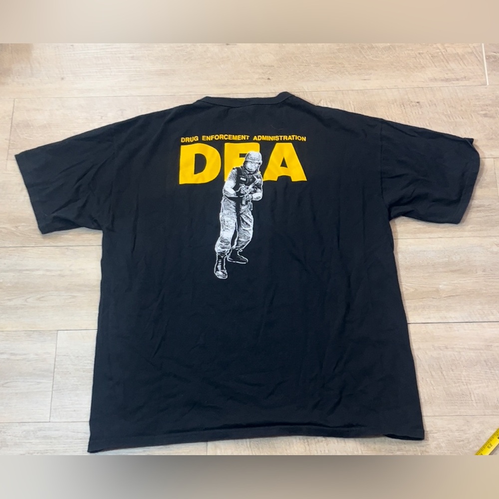 Drug Enforcement Administration DEA Vintage Men’s Special Agent T-Shirt Size XL